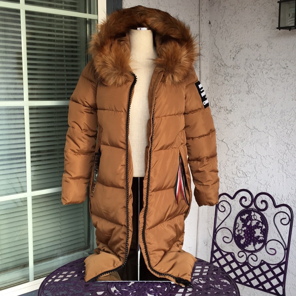 Brown Puffer Jacket